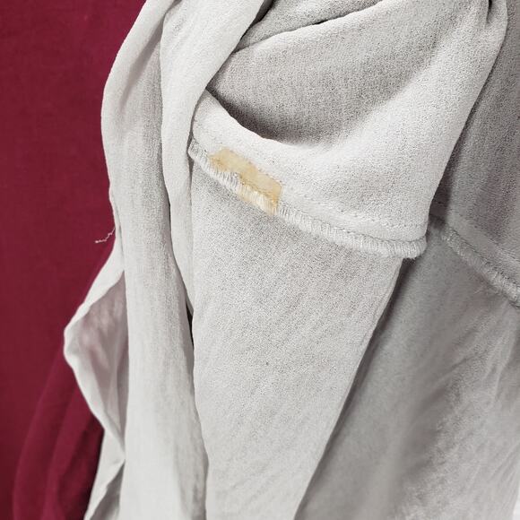 Soft Surroundings Women's Linen Blend Asymmetrical Tunic Top Size XS - Picture 7 of 12